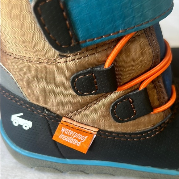 See Kai Run Blue and Black Waterproof Snow Boots #202 - Picture 3 of 11